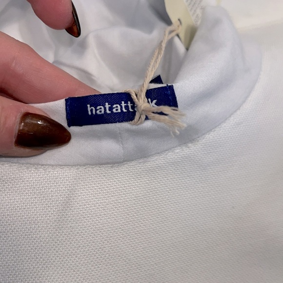 NWT Hat Attack Packable Canvas Hat - White - Picture 8 of 10